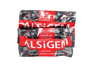 Бинт-тампонада кровоостанавливающая ALSiGEM - 7,5х185
