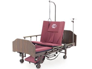 Кровать электрическая YG-3 - МЕ-5228Н-13, с боковым переворачиванием, туалетным устройством и функцией «кардиокресло»