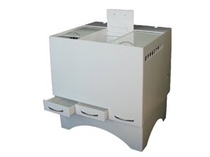 Шкаф для сушки листовой рентгеновской пленки ШСРН-3 - Трехсекционный, одна секция - на 9 рамок.