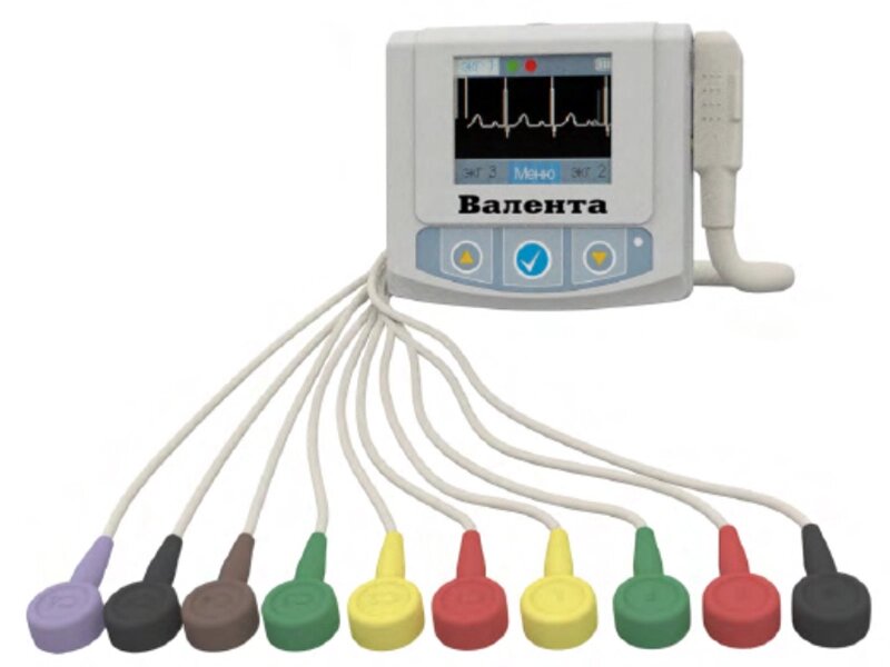 Регистратор ЭКГ холтеровский "Валента" МН-05 - Регистратор ЭКГ от компании ЛИДЕРМЕД - фото 1