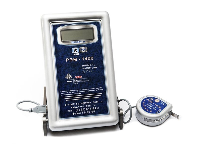 Рулетка медицинская электронная с поверкой РЭМ-1400-1-И - от компании ЛИДЕРМЕД - фото 1