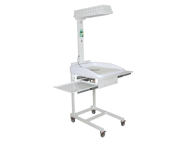 Стол для санитарной обработки новорожденных АИСТ-1  - с матрацем от компании ЛИДЕРМЕД - фото 1