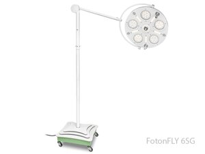 Светильник хирургический FotonFly с блоком аварийного питания - FotonFLY 6SG-А перекатной