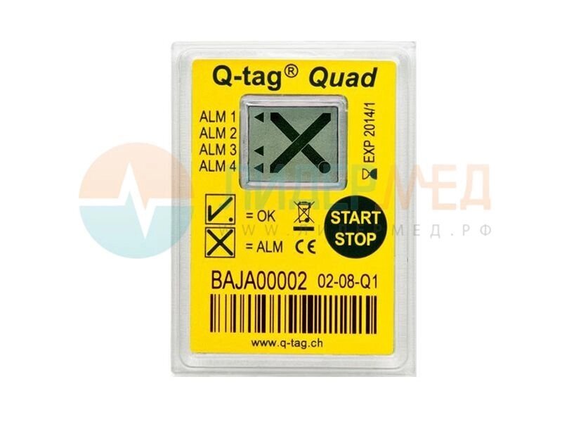 Термоиндикатор Q-tag Quad (Кью-тэг Квад версия ЛПУ) - от компании ЛИДЕРМЕД - фото 1