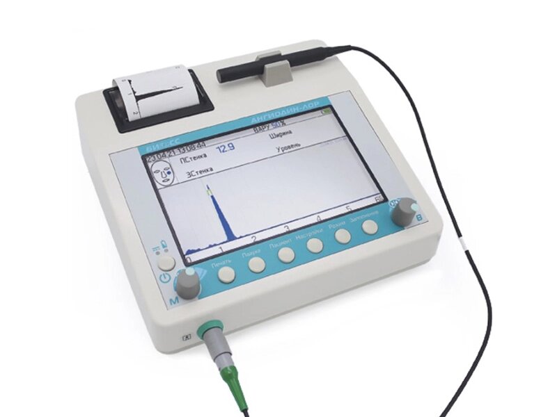 Ультразвуковой прибор для диагностики околоносовых пазух "АНГИОДИН–Лор" - для исследования гайморовых и лобных пазух от компании ЛИДЕРМЕД - фото 1