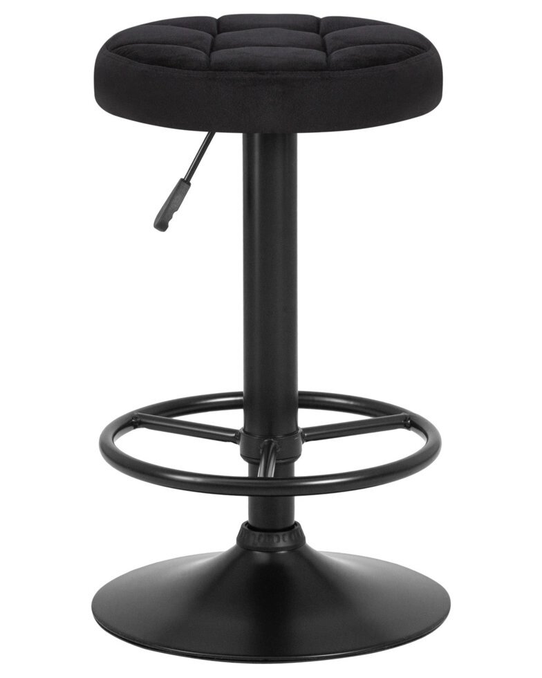 Барный стул LM- 5008 Black Base велюр от компании Ассорти Мебель для ВСЕХ - фото 1