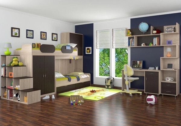 Детская комната ДЕЛЬТА от компании Ассорти Мебель для ВСЕХ - фото 1