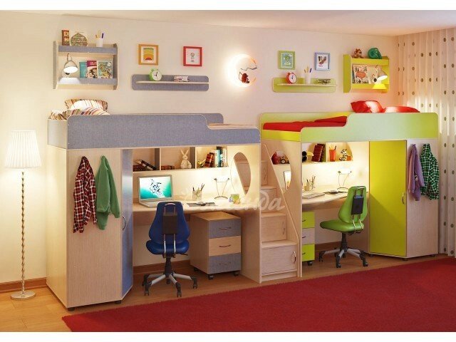 Детская комната Легенда №14 от компании Ассорти Мебель для ВСЕХ - фото 1