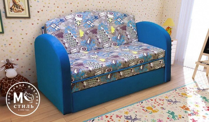 Детский диван Джери от компании Ассорти Мебель для ВСЕХ - фото 1