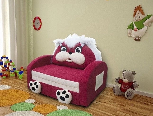 Детский диван Мурка от компании Ассорти Мебель для ВСЕХ - фото 1