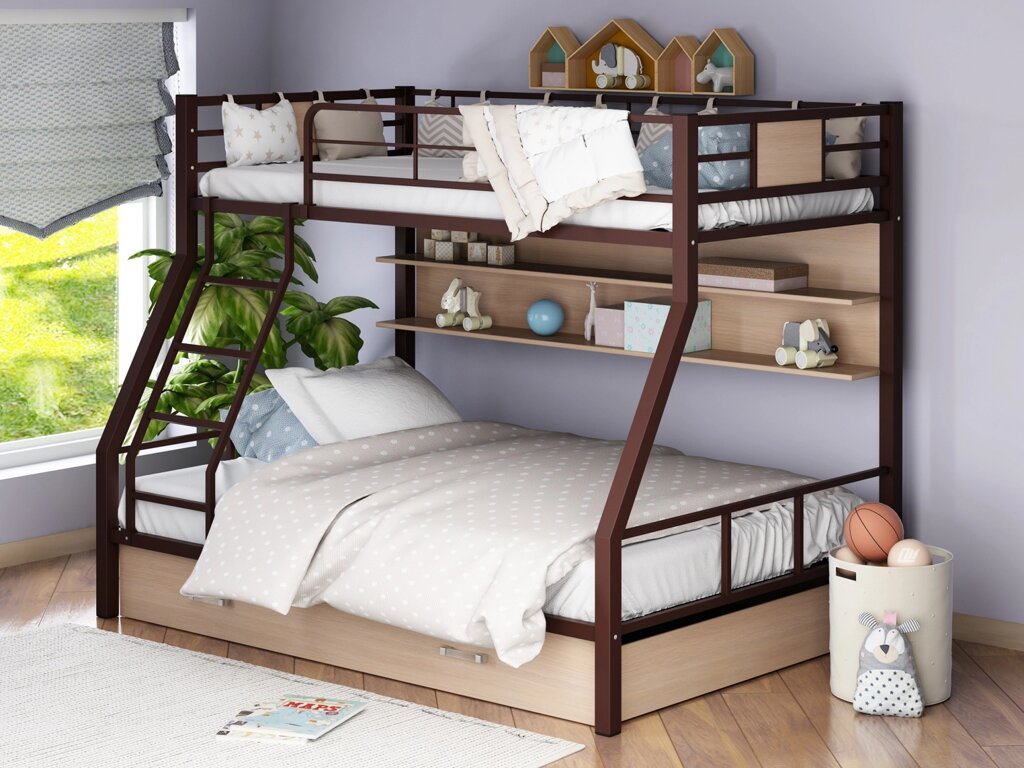 Двухъярусная кровать Гранада 1ПЯ (ФМ) от компании Ассорти Мебель для ВСЕХ - фото 1