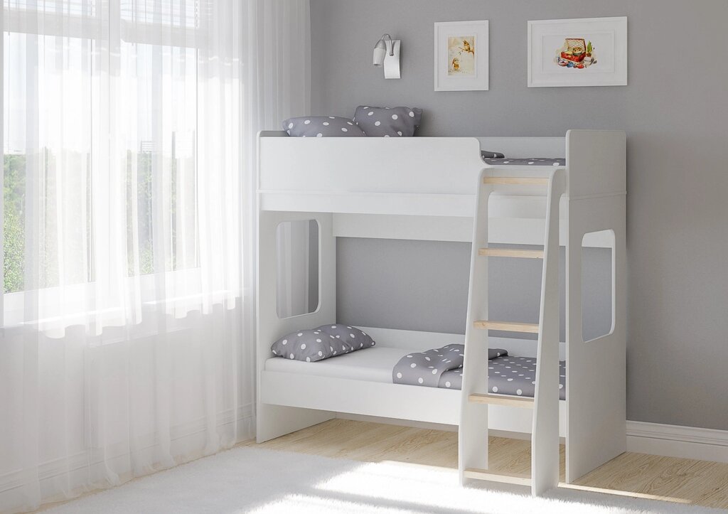 Двухъярусная кровать Легенда D601.2 от компании Ассорти Мебель для ВСЕХ - фото 1