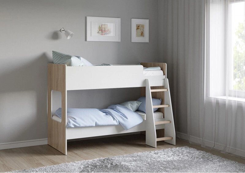 Двухъярусная кровать Легенда К501.5 от компании Ассорти Мебель для ВСЕХ - фото 1