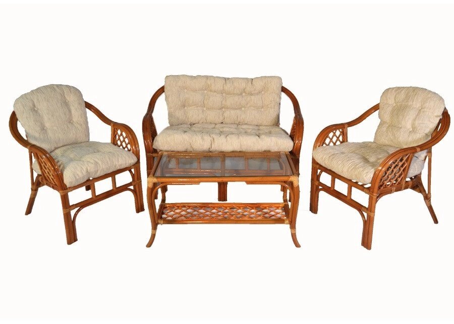 Комплект мебели из ротанга "Маркос 2" (Р) от компании Ассорти Мебель для ВСЕХ - фото 1