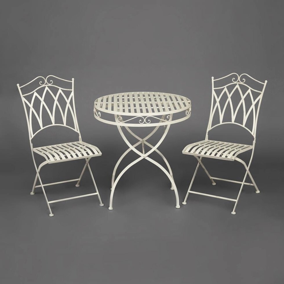 Комплект (стол + 2 стула) Secret de Maison PALLADIO от компании Ассорти Мебель для ВСЕХ - фото 1