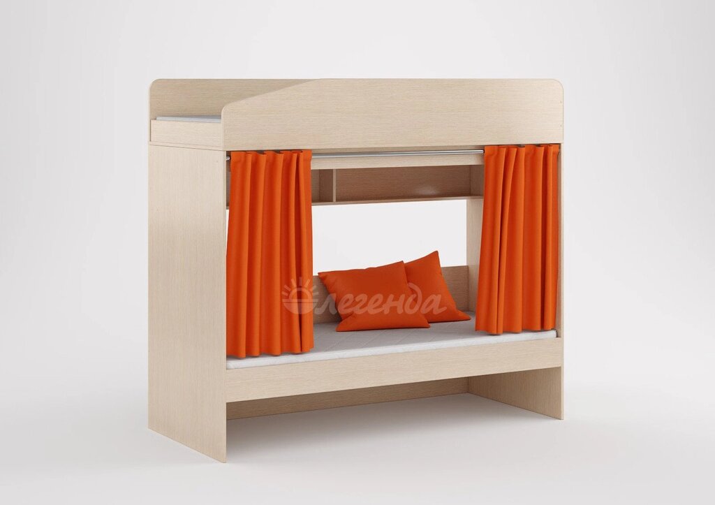 Комплект занавесок к кровати Легенда 10 от компании Ассорти Мебель для ВСЕХ - фото 1