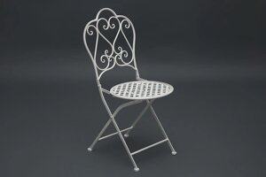 Кованый стул Secret De Maison «Лав Чэйр»Love Chair) (Белый)