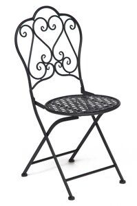 Кованый стул Secret De Maison «Лав Чэйр»Love Chair) (Черный)