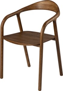 Кресло деревянное из массива дуба Соул Дуб темный