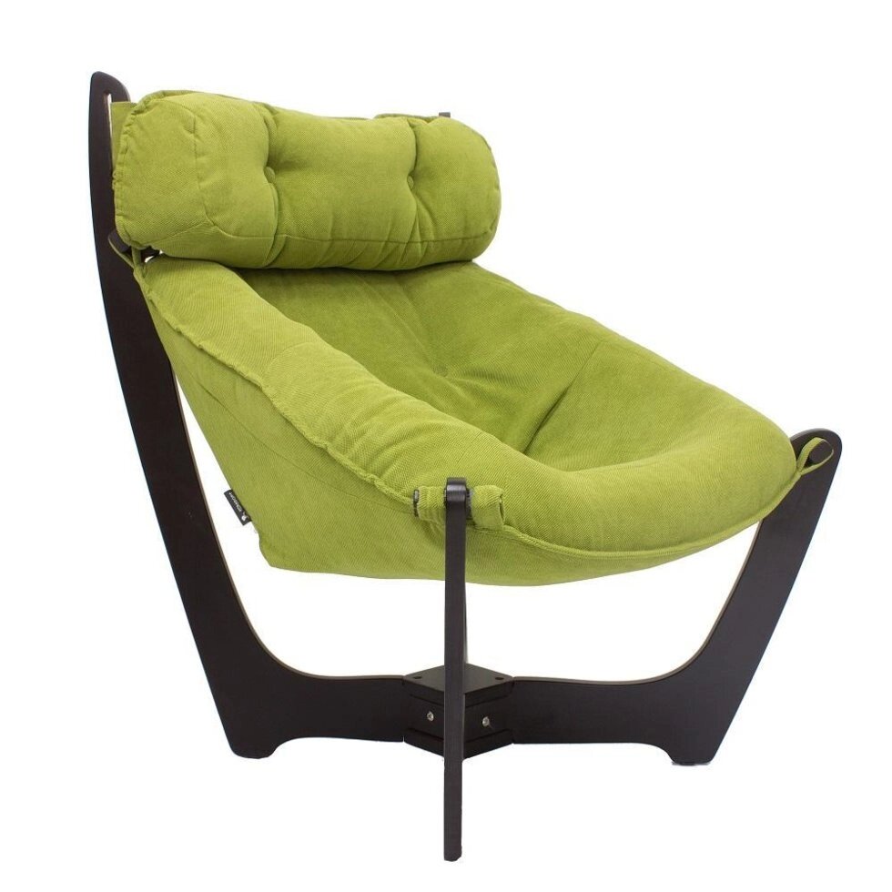Кресло для отдыха МИ Модель 11 венге, Венге, ткань Verona Apple Green от компании Ассорти Мебель для ВСЕХ - фото 1