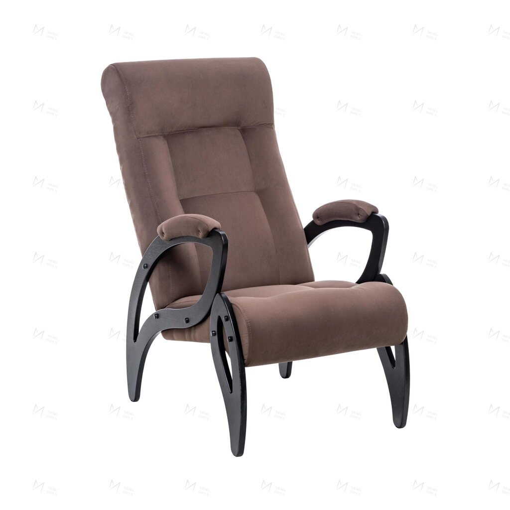 Кресло для отдыха Модель 51 (венге/  V 23) от компании Ассорти Мебель для ВСЕХ - фото 1