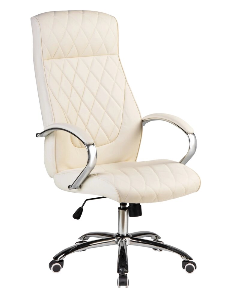 Кресло для руководителя LMR-117B (кремовый) от компании Ассорти Мебель для ВСЕХ - фото 1