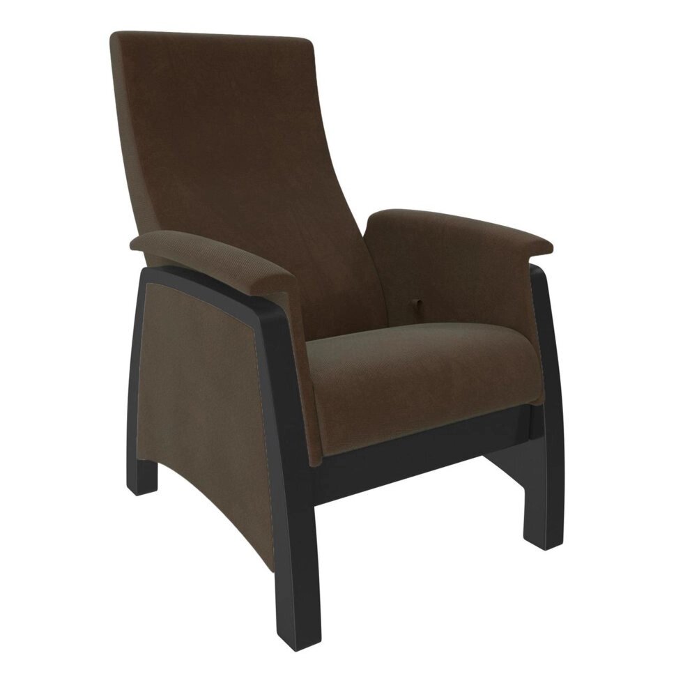 Кресло-глайдер МИ Модель 101ст, Венге, ткань Verona Brown от компании Ассорти Мебель для ВСЕХ - фото 1