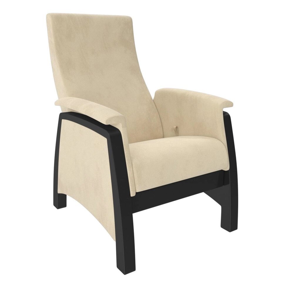 Кресло-глайдер МИ Модель 101ст, Венге, ткань Verona Vanilla от компании Ассорти Мебель для ВСЕХ - фото 1