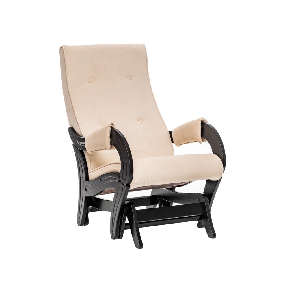 Кресло- глайдер МИ Модель 708, венге, ткань Verona Vanilla от компании Ассорти Мебель для ВСЕХ - фото 1