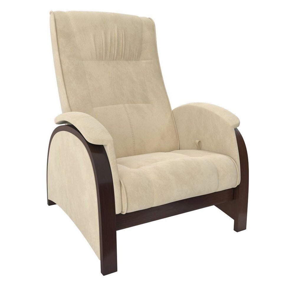 Кресло-глайдер МИ Модель Balance 2 , Орех/шпон, ткань Verona Vanilla от компании Ассорти Мебель для ВСЕХ - фото 1