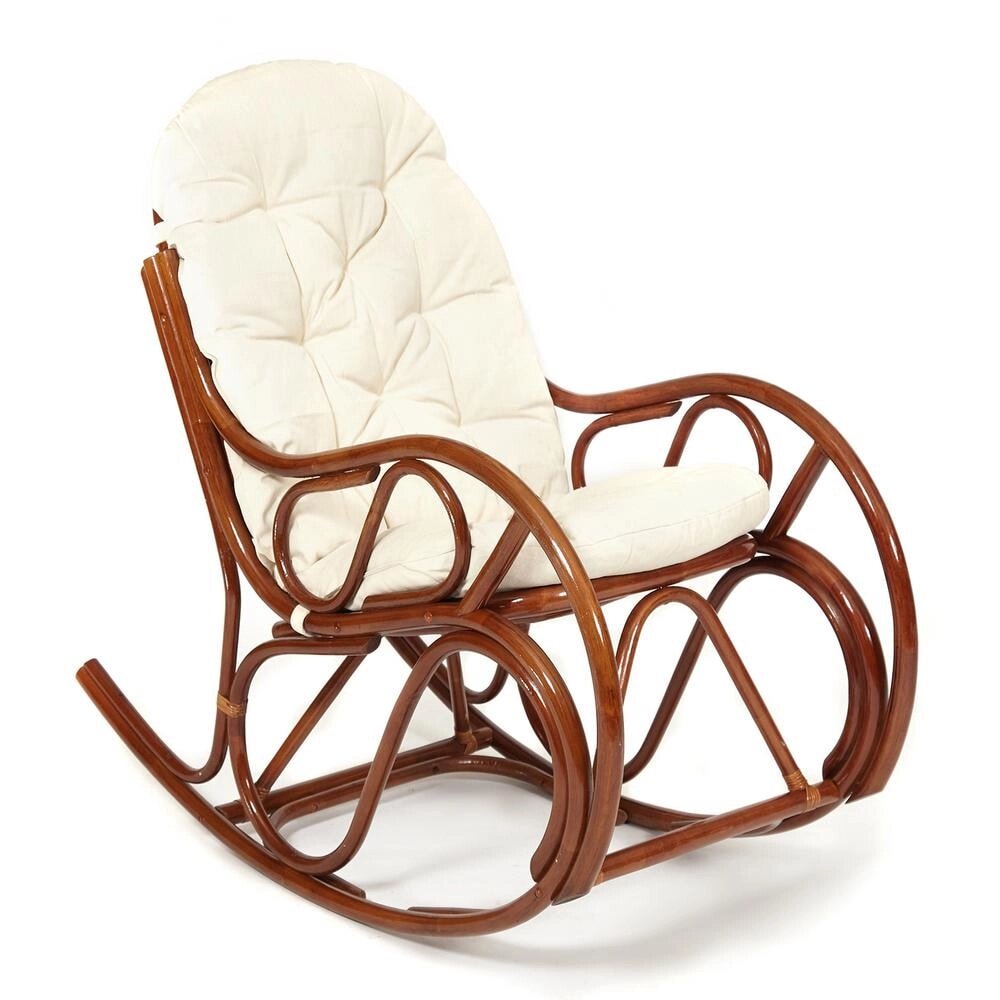 Кресло-качалка VIENNA орех /без подушки (т) от компании Ассорти Мебель для ВСЕХ - фото 1