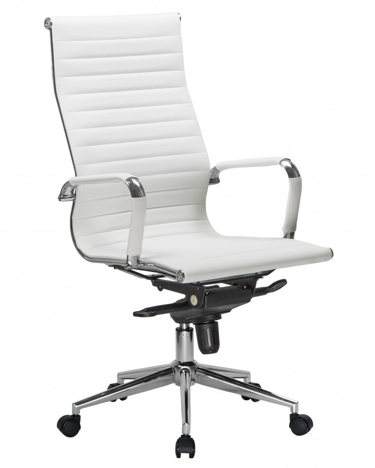 Кресло компьютерное для руководителя LMR-101F (белый) от компании Ассорти Мебель для ВСЕХ - фото 1