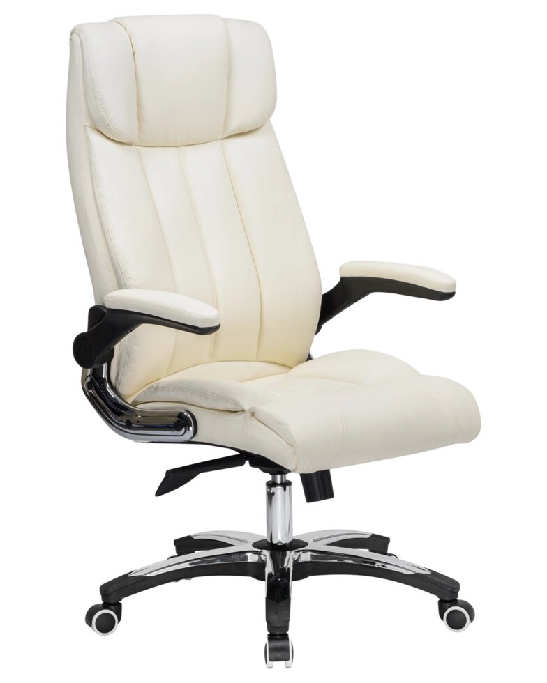 Кресло компьютерное для руководителя LMR-107B cream от компании Ассорти Мебель для ВСЕХ - фото 1
