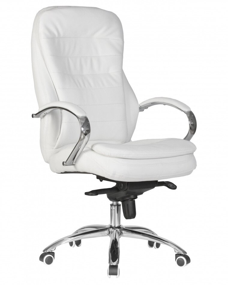 Кресло компьютерное для руководителя LMR-108F белый от компании Ассорти Мебель для ВСЕХ - фото 1