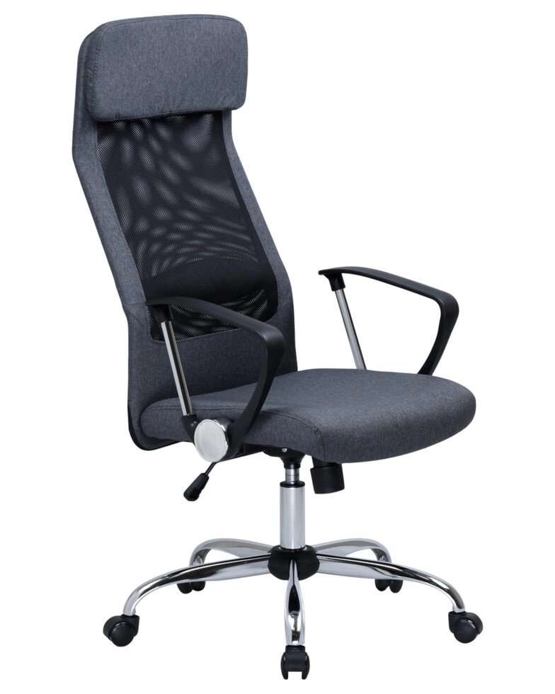 Кресло компьютерное для руководителя LMR-119B (серый) от компании Ассорти Мебель для ВСЕХ - фото 1