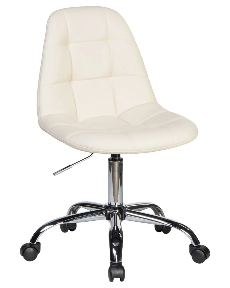 Кресло офисное LM-9800 кремовое от компании Ассорти Мебель для ВСЕХ - фото 1