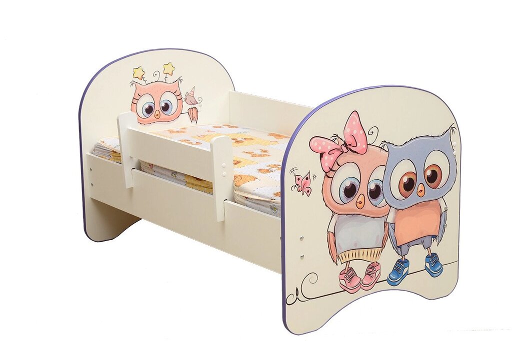 Кровать детская фотопечать без ящика 80*160 от компании Ассорти Мебель для ВСЕХ - фото 1