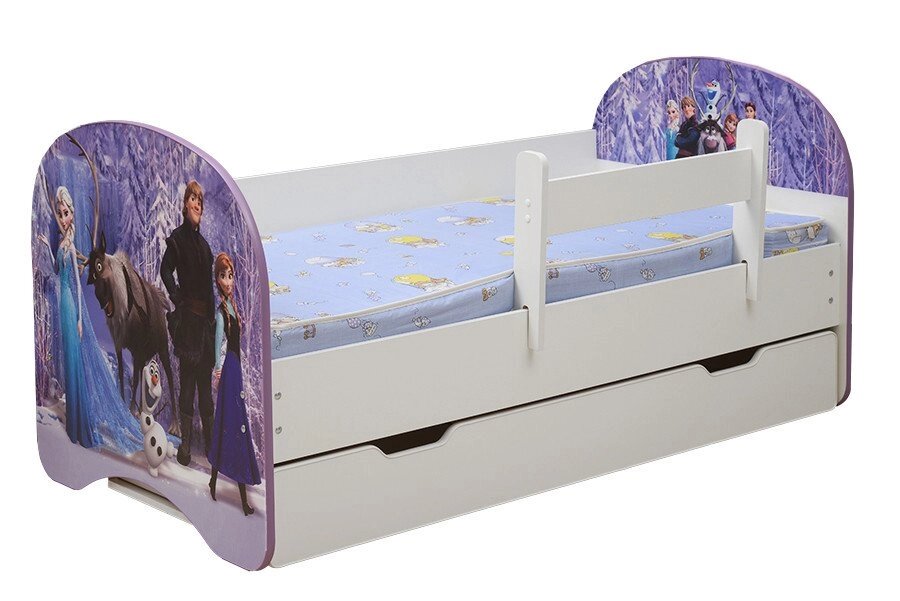 Кровать детская Холодное сердце от компании Ассорти Мебель для ВСЕХ - фото 1