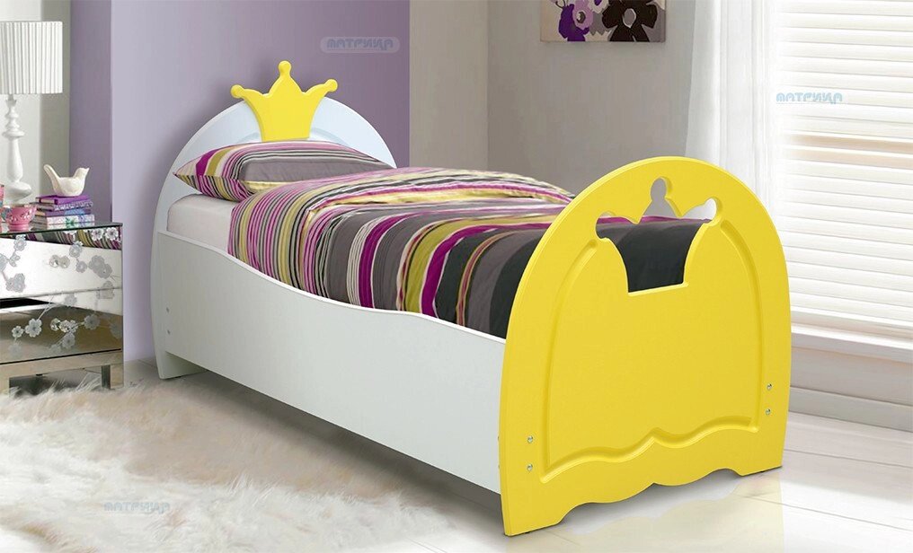 Кровать детская Корона от компании Ассорти Мебель для ВСЕХ - фото 1