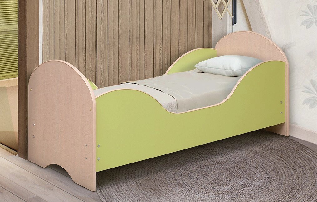 Кровать детская Малышка № 7 от компании Ассорти Мебель для ВСЕХ - фото 1