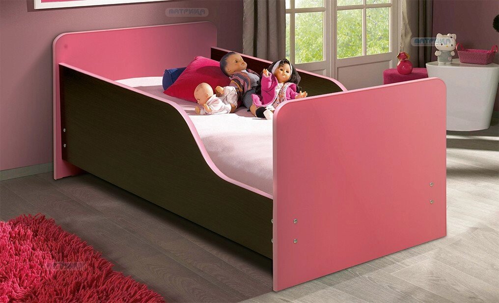 Кровать детская Малышка №2 от компании Ассорти Мебель для ВСЕХ - фото 1