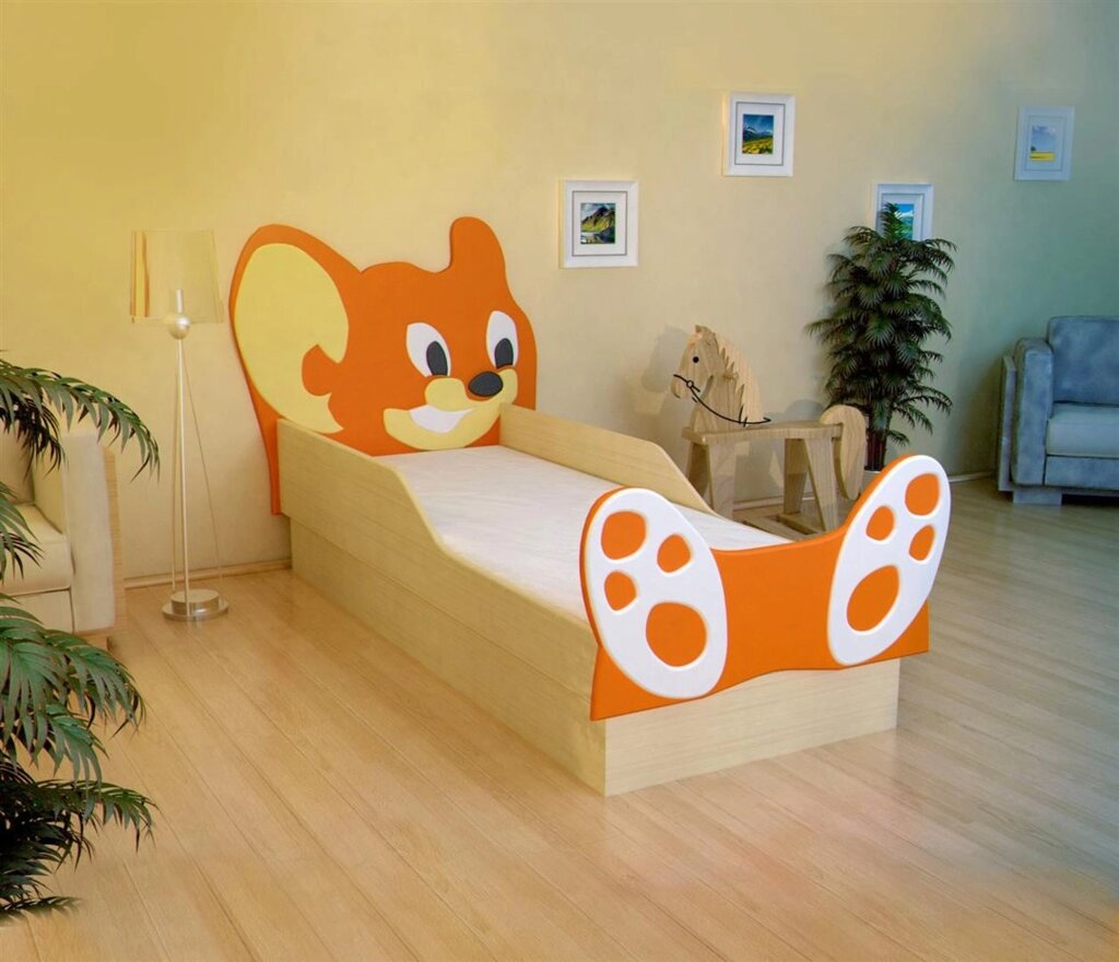 Кровать детская Мышонок от компании Ассорти Мебель для ВСЕХ - фото 1