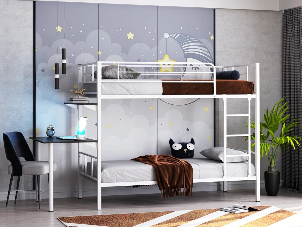 Кровать двухъярусная «Севилья 2.02 комбо» (ФМ) от компании Ассорти Мебель для ВСЕХ - фото 1