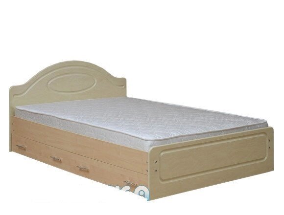 Кровать двуспальная  Мечта с ящиками 120*200 4 ящика от компании Ассорти Мебель для ВСЕХ - фото 1