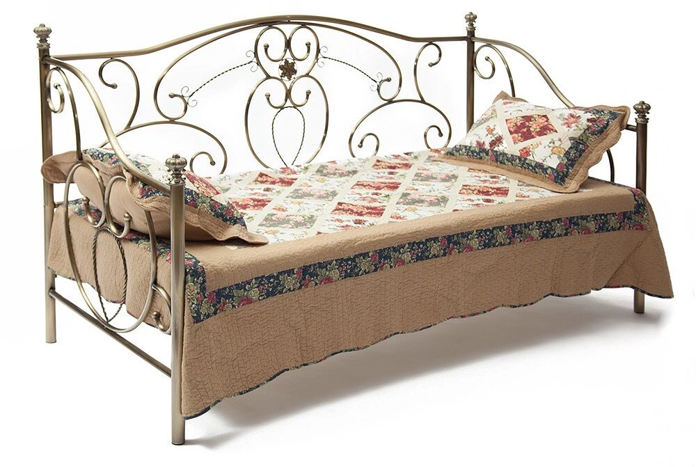 Кровать-кушетка «Джейн» (Jane) античная медь от компании Ассорти Мебель для ВСЕХ - фото 1