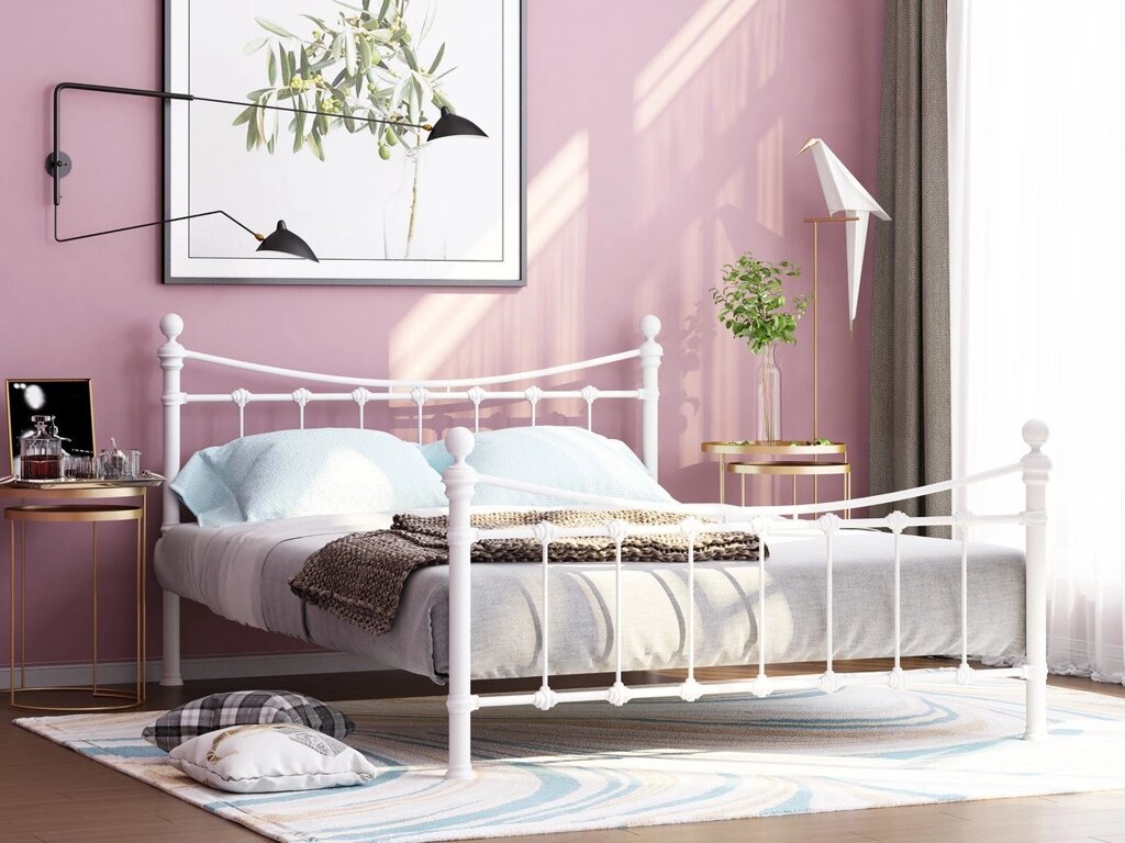Кровать металлическая Эльда (ФМ) от компании Ассорти Мебель для ВСЕХ - фото 1