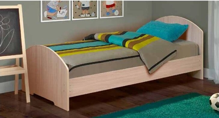 Кровать односпальная Мария ЛДСП от компании Ассорти Мебель для ВСЕХ - фото 1