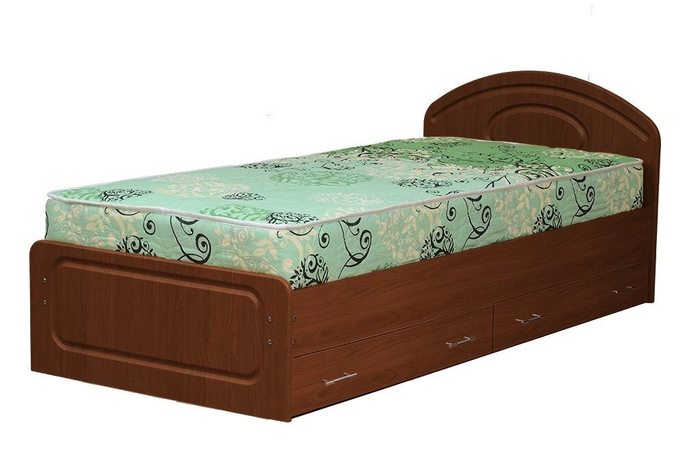 Кровать односпальная  Мечта с ящиками 90*200 от компании Ассорти Мебель для ВСЕХ - фото 1