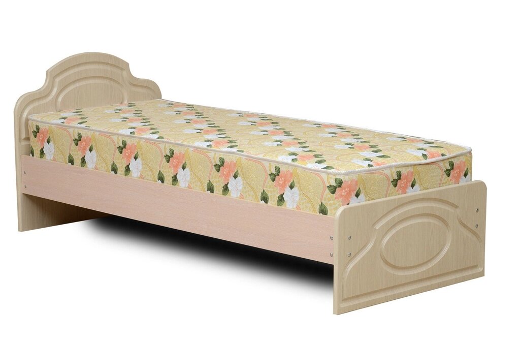 Кровать односпальная Венеция 1  МДФ от компании Ассорти Мебель для ВСЕХ - фото 1