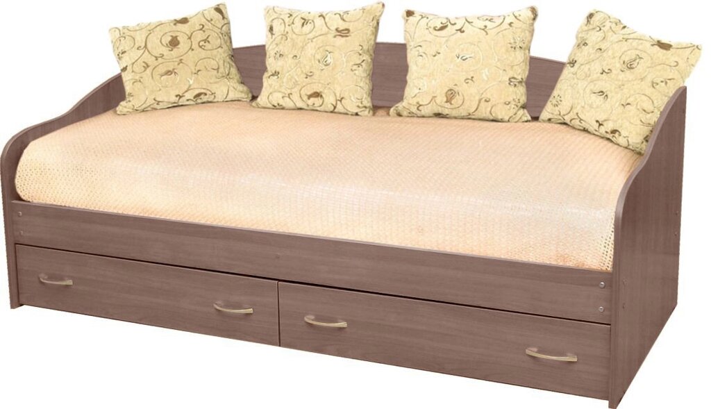 Кровать Софа 3 с ящиками от компании Ассорти Мебель для ВСЕХ - фото 1